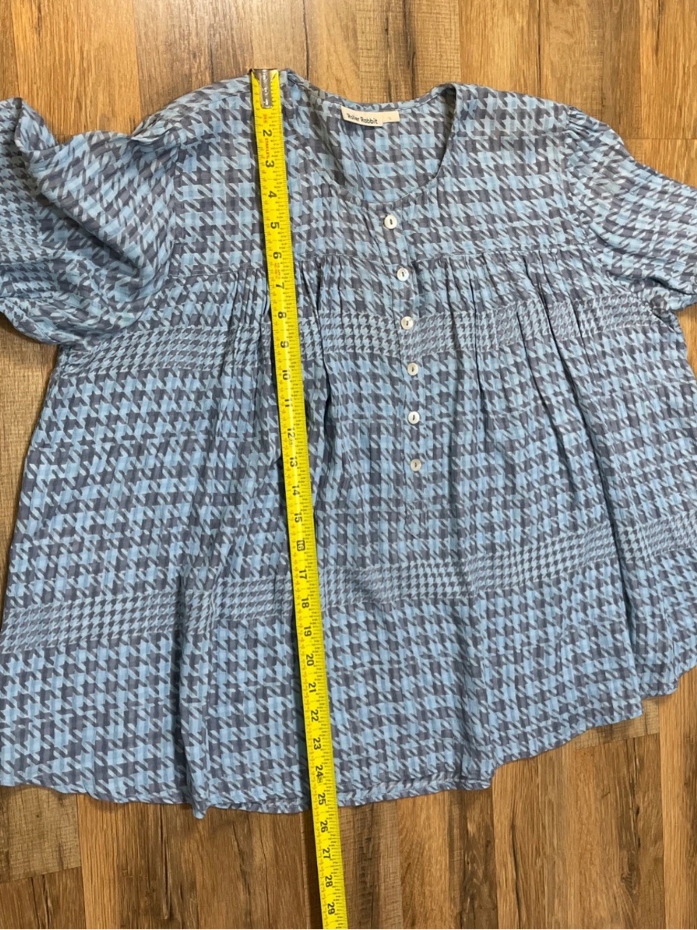 Roller Rabbit Rakella Women’s Blouse Size Large - Picture 11 of 11